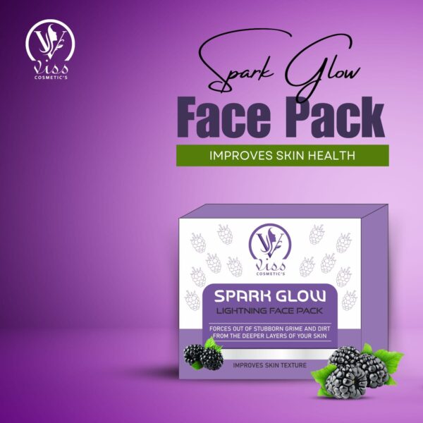 Visscosmetics Spark Glow Face Pack