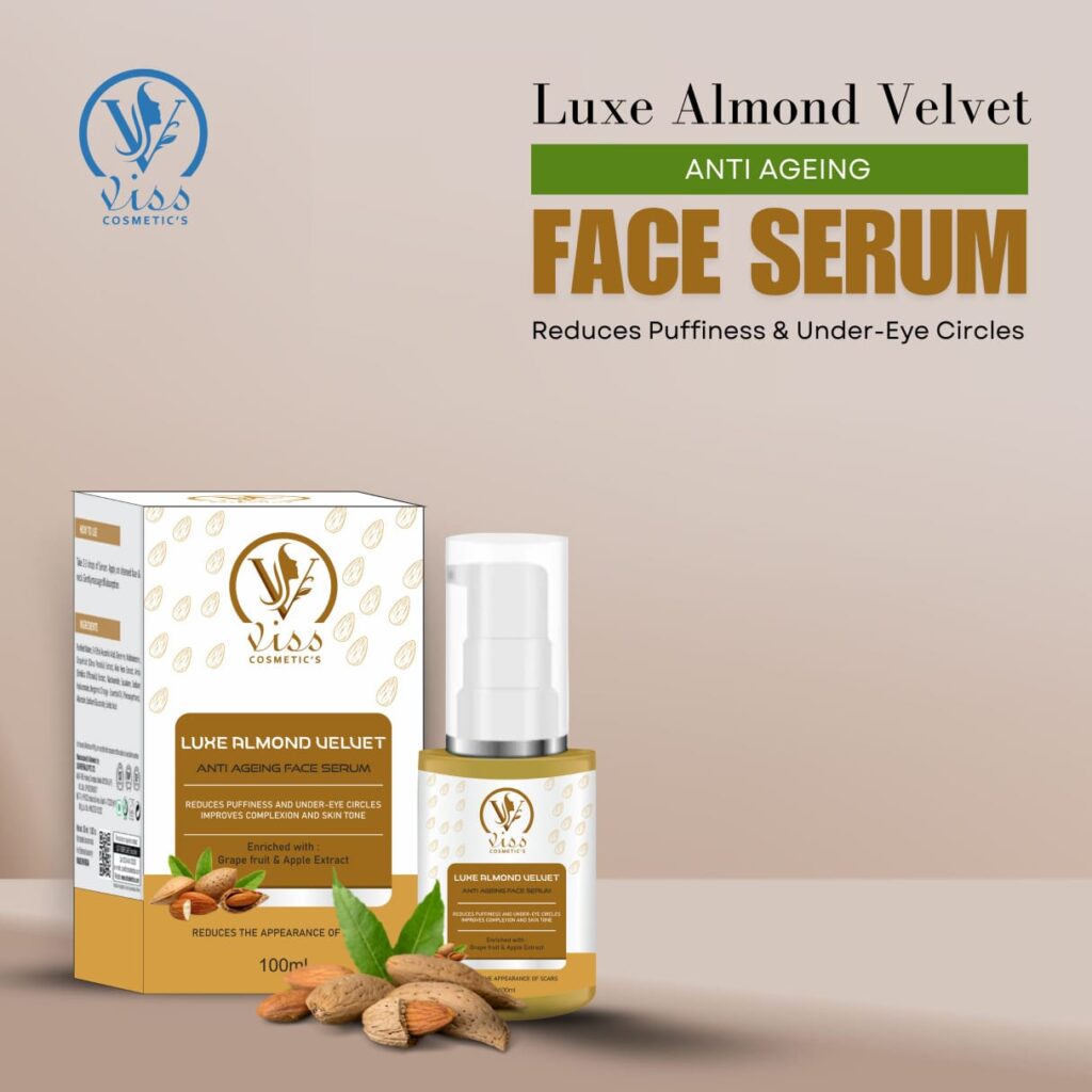 Visscosmetics Luxe Almond Velvet Anti-Ageing Face Serum